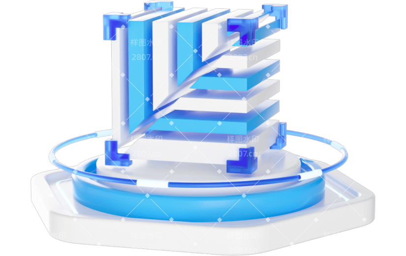 元素3D电商装饰物创意科技元素