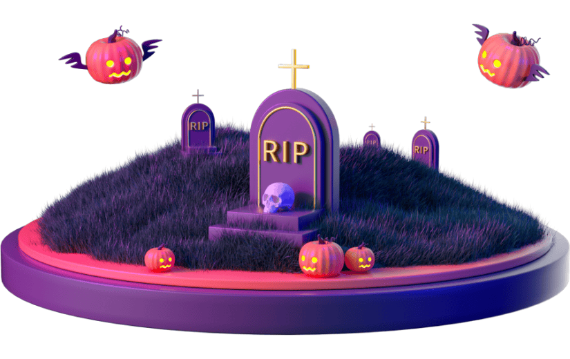 元素万圣节墓地