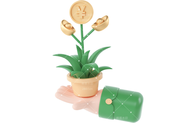 创意3d立体创意手势元素