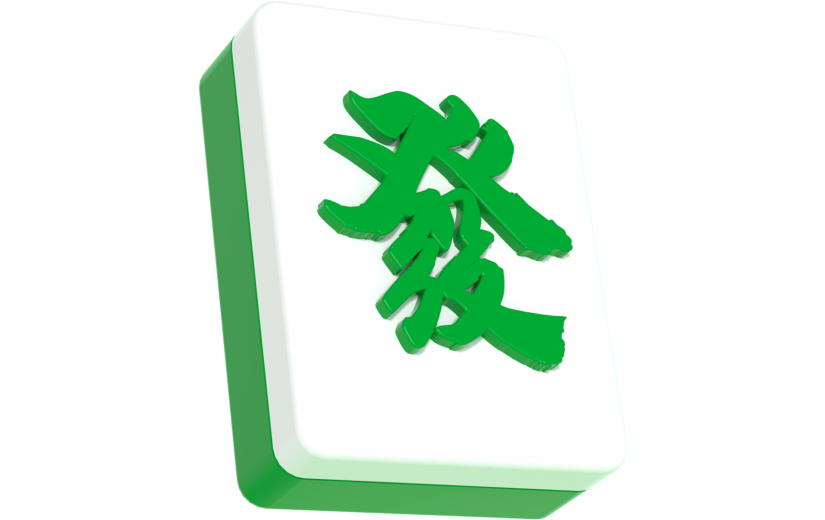 3d创意卡通发牌麻将