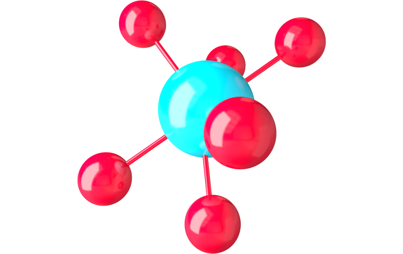 元素卡通3D化学分子