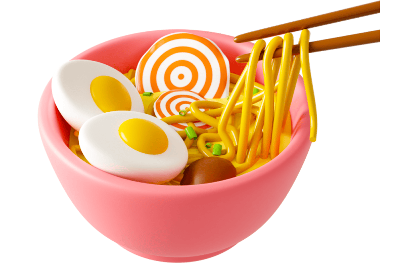 元素3D创意美食系列面条