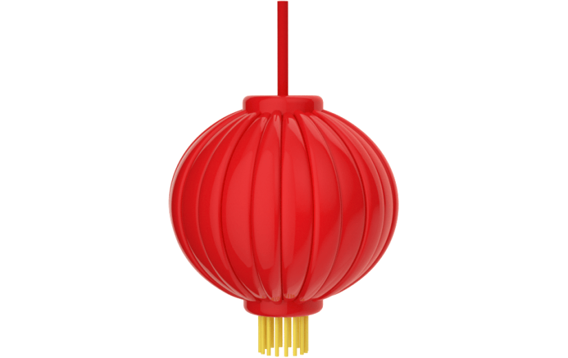 元素中国风灯笼质感元素