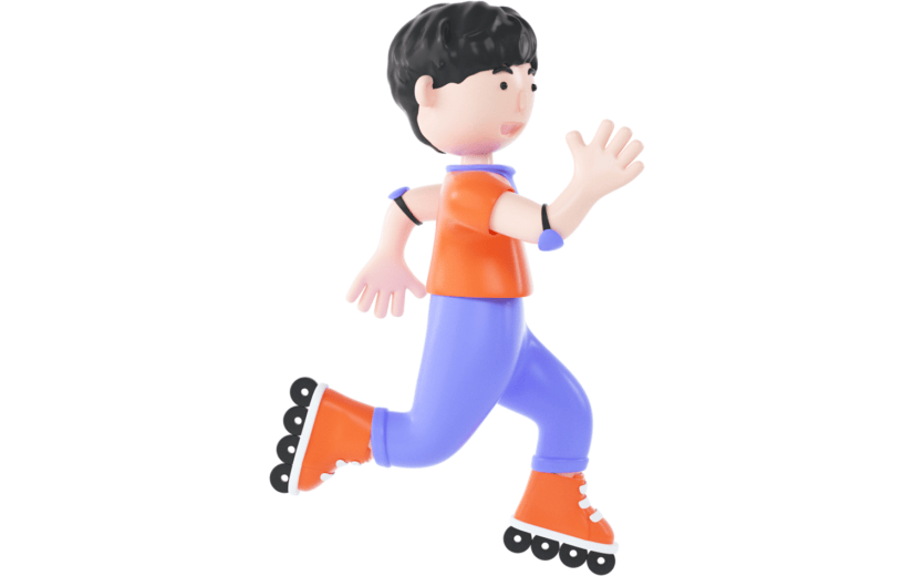 创意3d立体创意人物元素