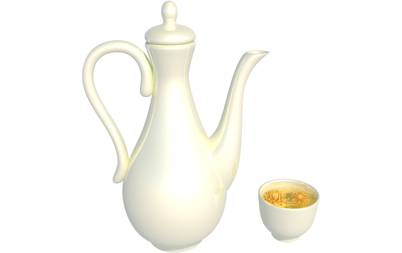元素卡通3D重阳节酒杯组合