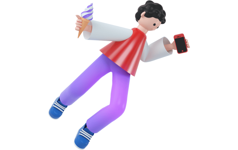 创意3d立体创意人物元素