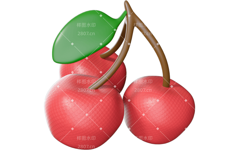 3D元素水果荔枝妃子笑