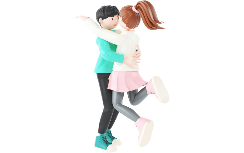 创意3d立体创意人物元素