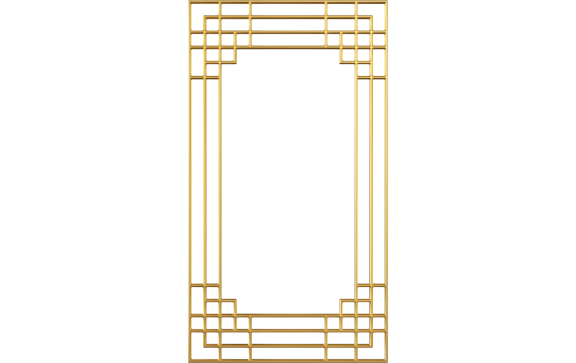 元素 C4D金属质感框