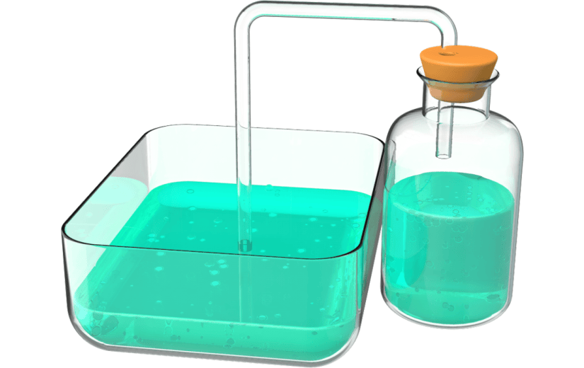 元素卡通3D化学仪器组合