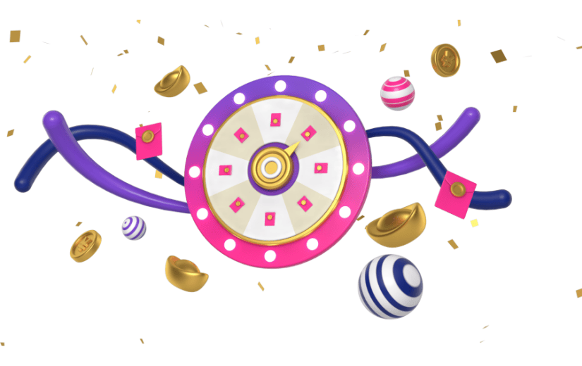 元素3D金融电商抽奖大转盘