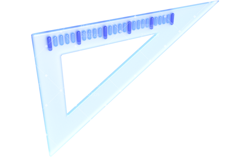 元素卡通3D尺子