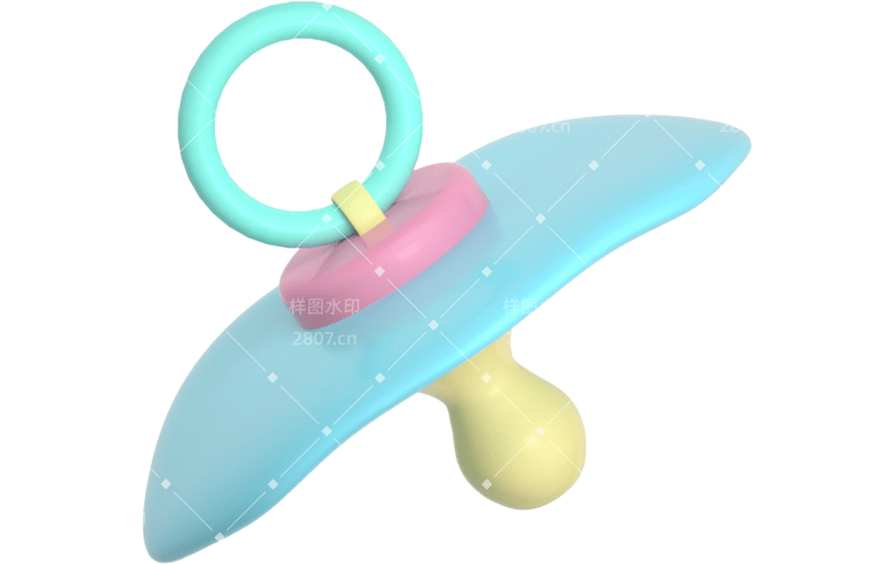 3d创意儿童玩具奶嘴