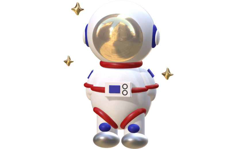3D立体宇航员