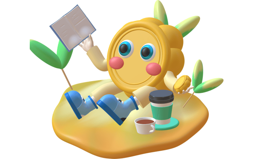 卡通可爱中秋节教师节月饼3D元素