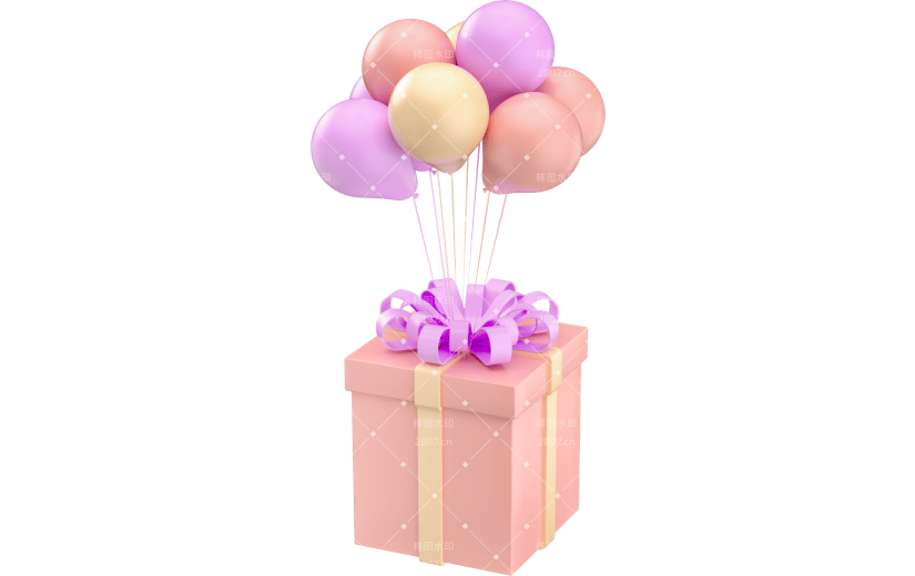 元素C4D3D立体礼物盒