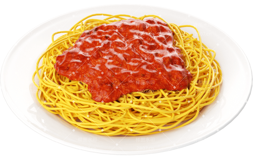 元素3D意大利面