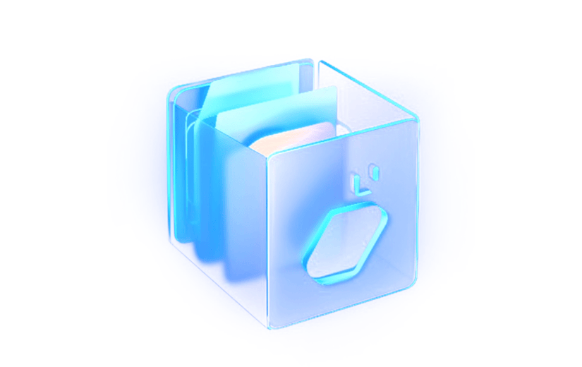 3D风格科技文件夹文件格宣传3D元素