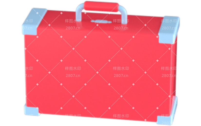 元素3D行李箱
