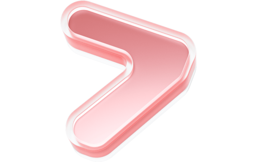 元素C4D创意粉色渐变倒计时数字7