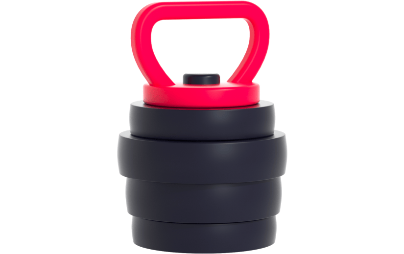 3d创意健身器材哑铃