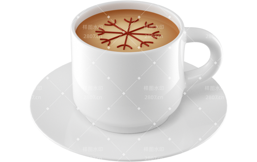元素3D拉花咖啡