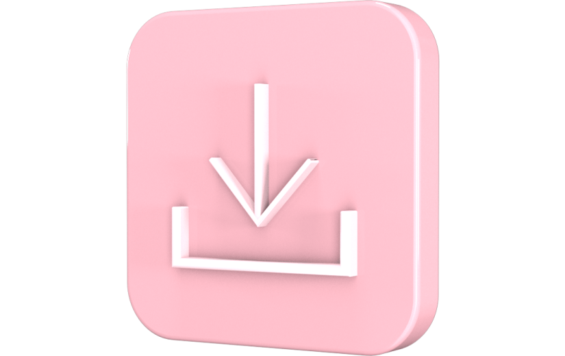 C4D3D立体UI界面按钮图标质感元素