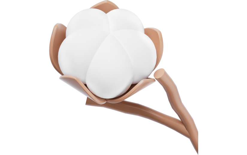 元素 C4D3D寒露棉花