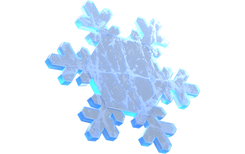 元素3D 雪花
