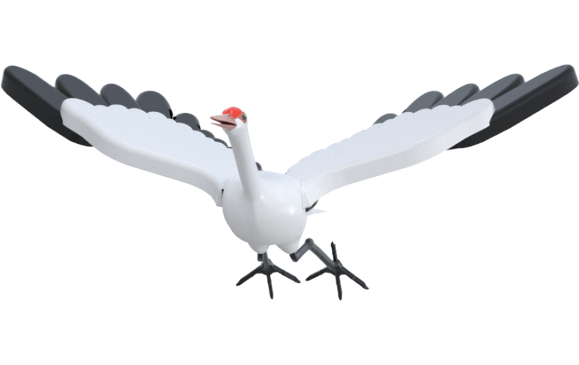 元素3D 白鹤