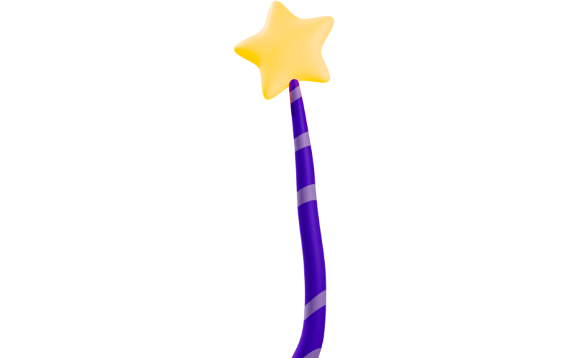 元素3D卡通星星