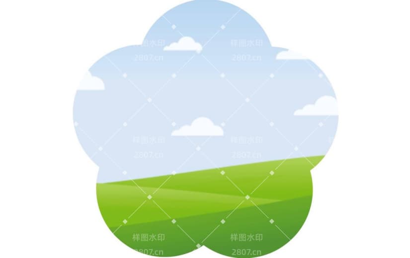 简约边框纹理SVG图片
