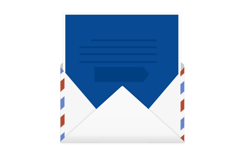 一封特快专递信件