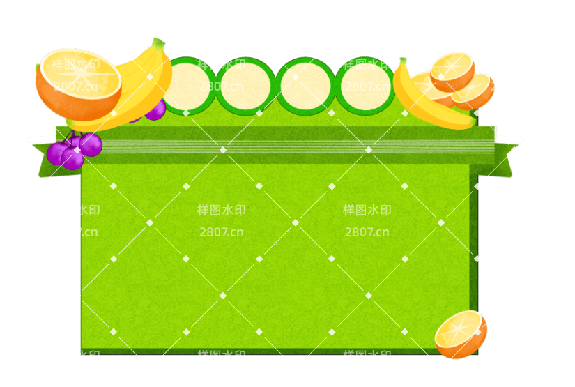 生鲜超市果蔬促销边框
