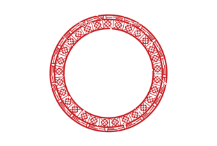 中国风纹饰边框古代花纹