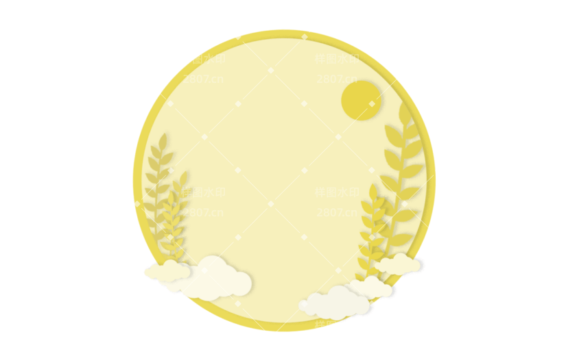 元素古风边框纹理插画元素