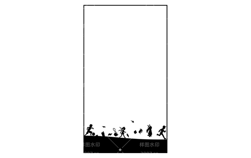 素材卡通高考人物装饰
