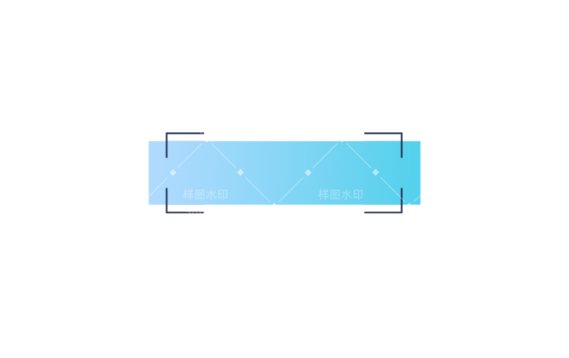 元素渐变几何潮流对话框边框