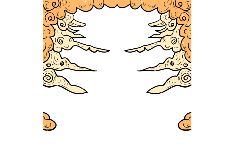 元素国潮风祥云插画元素