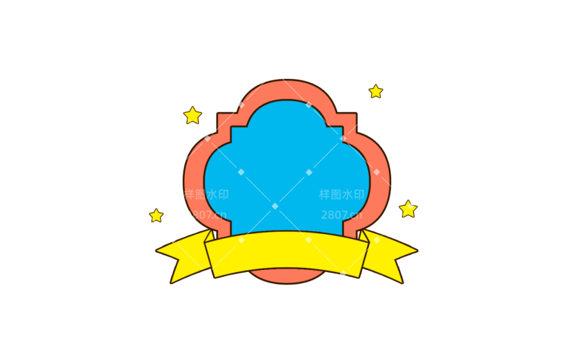 元素复古图标