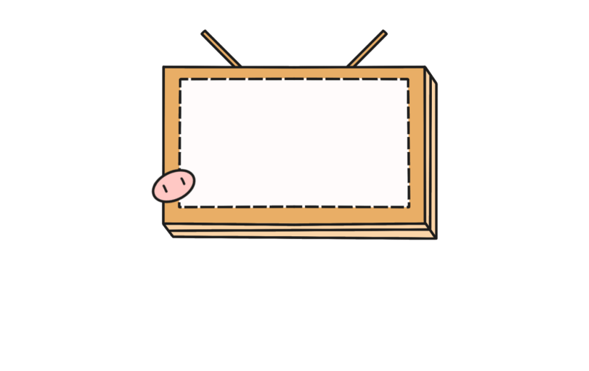 元素卡通通用装饰文字框