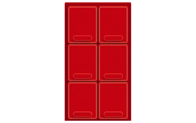 元素C4D立体红色简约产品展示框20112511