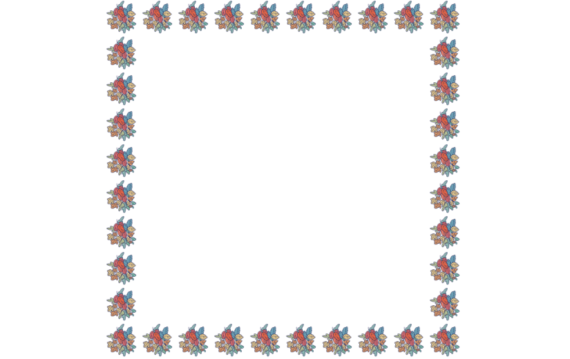 元素卡通手绘立秋边框