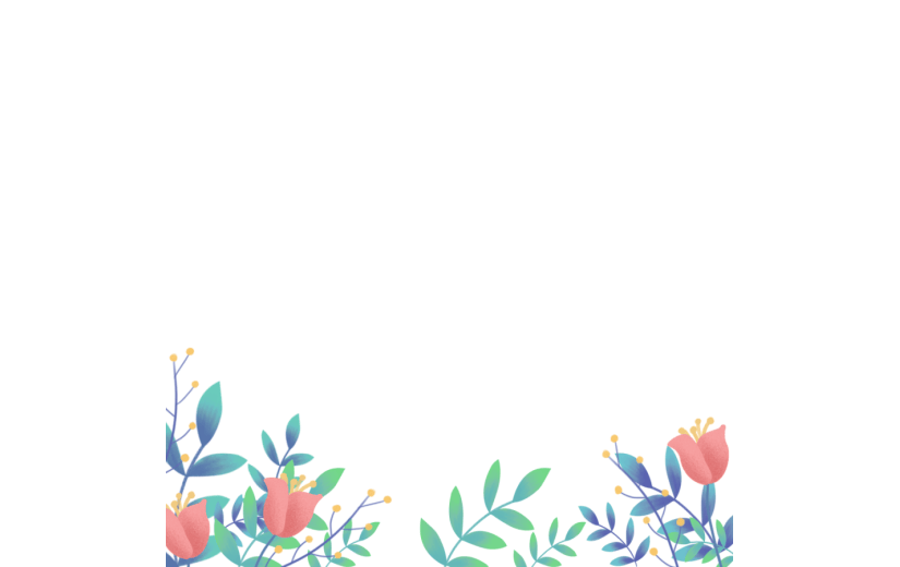 花卉边框纹理素材