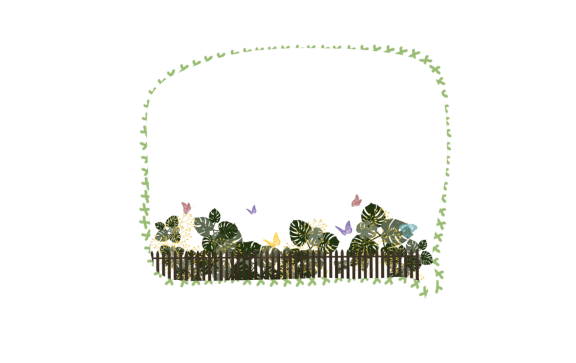 元素 商业 宣传 海报 广告 促销 活动 电商 背景 通用 图案 花纹 开学季 手抄报 边框 小清新 简约 对话框 小清新 绿色 植物 蝴蝶