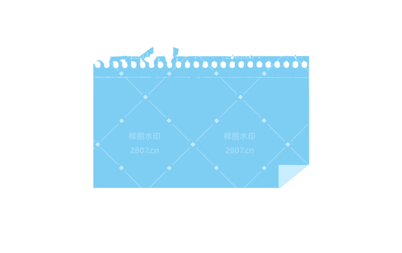 元素卡通潮流对话框边框