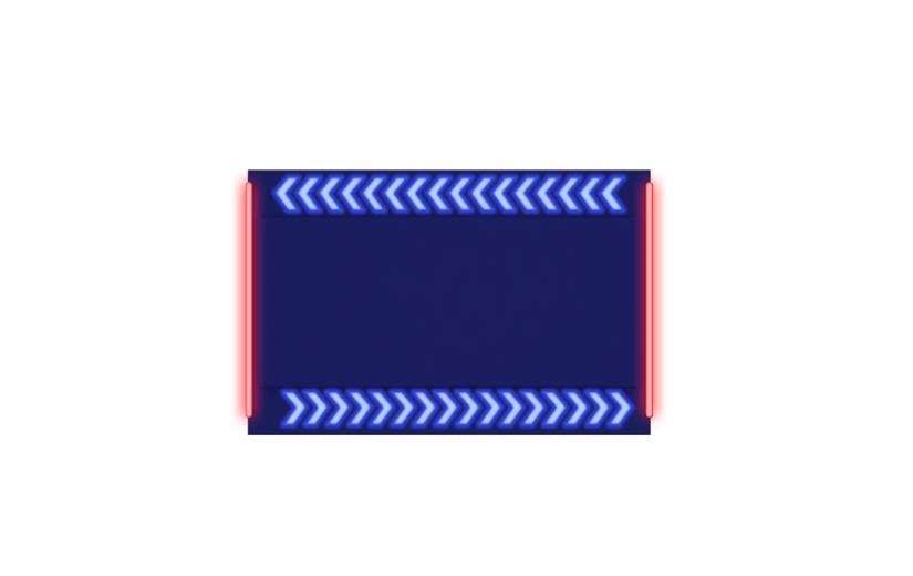 元素C4D立体蓝色简约优惠券