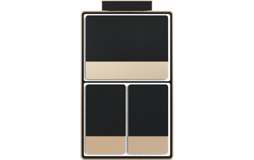 元素C4D立体黑金简约产品展示框2105242