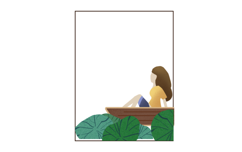 素材卡通女孩人物装饰