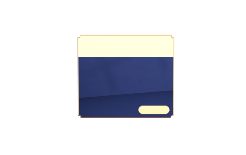 元素C4D立体蓝色简约产品展示框2010214